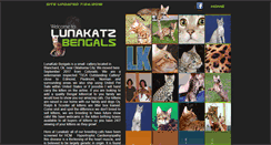 Desktop Screenshot of lunakatz.com