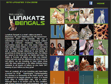 Tablet Screenshot of lunakatz.com